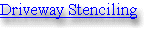 Driveway Stenciling
