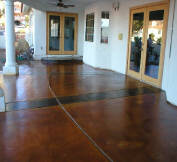 custom acid staining